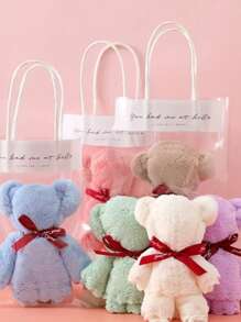 1 szt. Pluszowa lalka Teddy Bear, odpowiednia jako prezent urodzinowy, prezent na wieczór panieński, prezent na przyjęcie z okazji ukończenia szkoły, prezent na przyjęcie urodzinowe