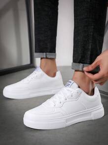 Tênis de Corrida Respirável, Sem Odor e com Amortecimento para Homens, Estilo Nova Escola, Tênis Casuais Adequados para Todas as Estações, Moda Exterior/Uso no Trabalho, Academia