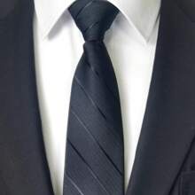 Cravatta formale da uomo con zip, cravatta senza nodo per uomo con stile rilassato, cravatta pre-annodata di stile college per matrimoni, cravatta da lavoro adatta per colloqui