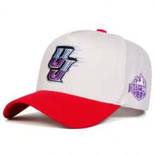 1pc Men's Letter Embroidered Adjustable Baseball Cap, 5-Panel Fashionable Hat For Outdoor Sun Protection, Casual Wear, Spring/Autumn Travel - Multicolor - View 10
