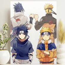 Framed Tina Art Ninjaanime Brotherhood Collection Large  Poster With Hooks For Gamer Patrol, Painting Wall Art For Living Room, Wall Decor For Bedroom, Home Decor Room Decor