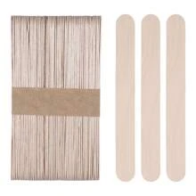 50/100/200 Pcs Wood Hard Wax Beans Spatula Set Wax Applicators Scrapers Sticks For Salon Home Face Eyebrows Body Beauty ,Hair Products And Accessories For Barber Salon Beauty Travel Essentials