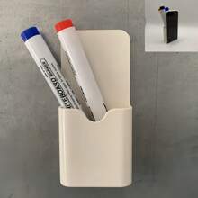 Magnetic Dry/Wet Erase Marker Storage Box, Suitable For Refrigerators, Schools And Offices