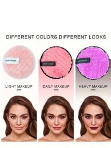 9-Piece Reusable Makeup Tool Set: Face Cleansing Pads, Makeup Sponges, Facial Scrub Band, Air Cushion Puff, Portable Cosmetic Accessories Suitable For Foundation, Cream, Powder, BB Cushion, Fit For All Skin Types