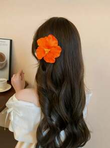 3件套 - 夏威夷花朵发夹，鸡蛋花泡沫发夹，夏威夷热带派对装饰，海滩泳池度假装扮，夏威夷派对用品，新娘婚礼，发饰，爪夹，发夹，发爪，学校用品，发饰 - 3pcs多色 - 查看 5