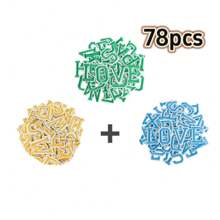 26/78 件 3.8 厘米/1.5 英寸刺绣英文字母熨烫/缝制补丁，服装配饰，夹克，帽子，书籍，背包 - DIY 刺绣贴花 - 多色 - 查看 46