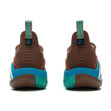 LI-NING BAD5 DOMINATOR I S Men's Basketball Shoes Professional Sports Legit Official Store ABFV007 - Brown - View 5