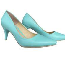 zapatillas stilettos de dama en temporada - verde menta - Ver 3