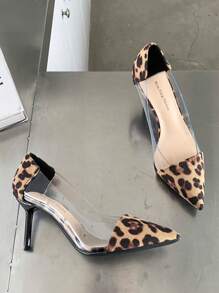 Xin Jing Shoes Nuevos zapatos transparentes de moda y sexys para el otoño/invierno, tacones altos para mujeres para ir al trabajo y fiestas - Multicolor - Ver 2