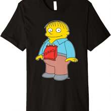 The Simpsons Ralph Wiggum Idaho Pium T-Shirt - màu đen - Xem 1