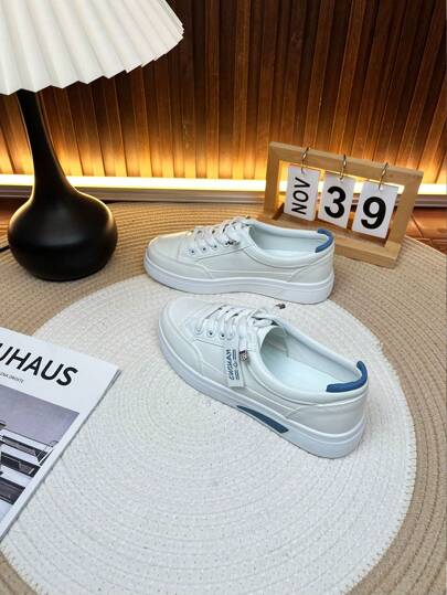 1 Pair Women's Slip-On Athletic Casual Shoes, Low-Top Lightweight Sports Shoes, Yoga Shoes