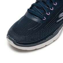 Skechers 女士 Go Walk 6 轻便透气休闲运动鞋 124554-NVLV - 黑色 - 查看 7