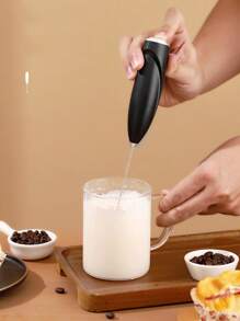 Electric Hand Mixer For Eggs, Handheld Milk Frother Whisk For Home Baking, Mini Milk Cream Mixer - Multicolor - View 3