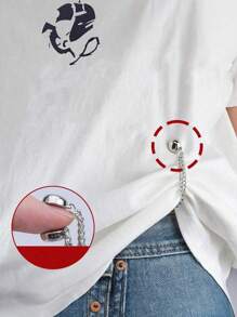 1 pezzo/3 pezzi molletta magnetiche regolabili per pantaloni e polsini - in lega resistente, molletta per orlo rimovibili adatte per pantaloni e magliette, le molletta magnetiche per l'orlo dei pantaloni possono accorciare la lunghezza senza cucire, molletta magnetica forte