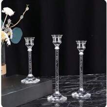 欧式亚克力烛台，餐桌烛杯，婚礼装饰，烛光晚餐配件，时尚亚克力烛台