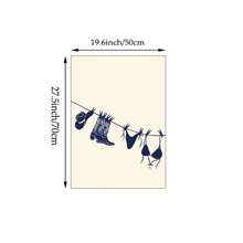 Tranh treo tường hình bikini màu xanh hải quân, tranh in hình cô gái miền biển, tranh trang trí tường bikini, tranh chủ đề đại dương, thích hợp cho phòng ngủ, phòng khách hoặc ký túc xá, quà tặng cho phái nữ, có khung hoặc không khung. - Nhiều màu - Xem 10