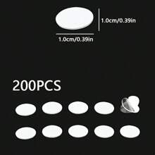 50 Stücke/100 Stücke/200 Stücke transparente, rückstandsfreie Klebeetiketten, 20 mm/10 mm runde doppelseitige Klebebänder, geeignet für Autoaccessoires, Heimdekoration, Blumen zum Muttertag, personalisierte Geschenke für Mutter, Last-Minute-Geschenke, Muttertagsideen, Geschenke zum Muttertag, handgemachte Karten für Mama, die besten Muttertagsgeschenke unter 50 USD