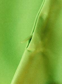 2 pièces/set Housses de coussin de jet imperméables de couleur bonbon, convient pour le jardin, la piscine, les coussins de chaise de patio, vert