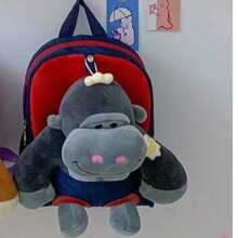 Uroczy pluszowy plecak dla lalek dla dzieci