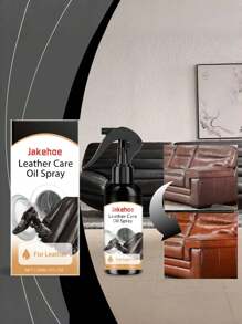 1/2 件皮革护理油喷雾，皮沙发靴子夹克去污调理焕新油 - 彩色 - 查看 2