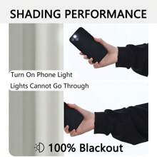 2pcs Blackout Curtains Thermal Insulated Lined Window Curtain Panels For Living Room, Bedroom, Kitchen, Bathroom, Home Decor Curtains For Living Room Room Decor Home Decor Living Room Kitchen Decor Living Room Decor Room Decor Curtains Bedroom