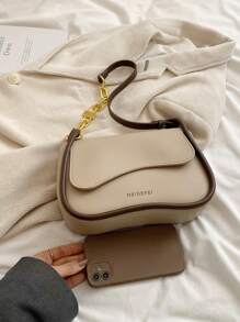 2025 Fashion Versatile Shoulder Diagonal Crossbody Bag For Women , Office Bag - Khaki - View 5