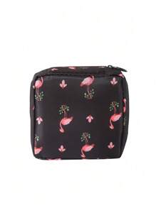 Sanitary Napkin Storage Bag, Portable Cosmetic Lipstick Bag, Cosmetic Lipstick Bag, Large Capacity Waterproof Cartoon Design, Coin Purse, Girl Cash Bag, Waterproof Cloth For Storage Of Sanitary Napkins And Pads, School Supplies Travel Necessities Makeup Bag, Holiday Necessities Makeup Bag, Makeup Bag, Makeup Bag, Makeup Storage, Travel Headset Replacement Storage Bag, Bedroom Accessories, Are Necessities For Girls To Go Out Makeup Travel Toiletry Organizer Essentials Gifts Storage Zipper Accessories Nail