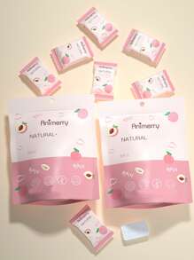 20pcs/Pack Compressed Towels, Thick Travel-Size Facial Cleansing Wipes, Disposable Face Washcloths Makeup Remover Towelettes