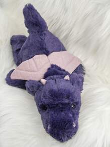38cm Plush Dragon Doll, Dragon Plush Doll, Children's Birthday Party Gift, Decoration, Cupcake Topper, Small Plush Flying Dragon, Sitting Dinosaur Plush Doll - Multicolor - View 12