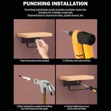 Wooden Tissue Box Holder, Deluxe New Model Storage Rack, Bathroom & Toilet Organizer Rack, Toilet Paper Box, Phone Holder - Multicolor - View 10