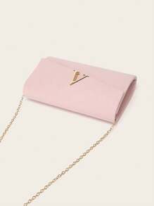 女士水钻首饰 闪亮奢华水钻首饰套装 闪亮项链 耳环 手链套装 个性天鹅绒手提 V 型五金翻盖信封包 宴会包 手提包 宴会包 钱包手提包 优雅手提宴会包 手提包 女士舞会手提包 女士新娘宴会包 舞会手提包 金属链条手提包 婚礼派对手提包 酒会婚礼 新款钱包宴会包 - 粉色 - 查看 10