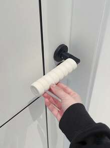Bộ 5 miếng bảo vệ tay nắm cửa, silicon chống va chạm và tĩnh điện mùa đông, phòng cao cấp, cửa phòng tắm, uốn cong và cách nhiệt đa năng - Một cỡ - Xem 1
