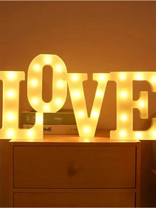 1 件 21.8 厘米/8.58 英寸高节日和派对灯饰，户外圣诞装饰灯，LED 灯，数字 0-9，字母 A-Z，圣诞装饰数字灯，节日配件，婚礼生日派对用品，房间场景装饰 - 暖白色 - 查看 8