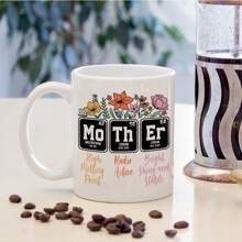 1 件，11 盎司 MOTHER 创意原创母亲节马克杯、水杯、咖啡杯，送给特别的人的礼物，带有独特文字的时尚马克杯，适合妈妈、奶奶、生日礼物、乔迁必备品，非常适合办公室/学生使用 - 白色 - 查看 7