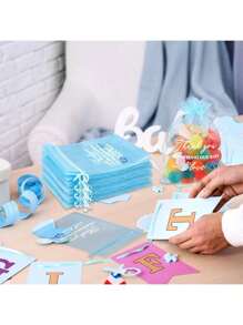 Tas Kado Baby Shower Organza Transparan Warna Pink Ukuran 4x6 Inci, Tas Souvenir Baby Shower Kecil dengan Jaring Serut, Untuk Souvenir Pesta, Kosmetik, dan Tas Kado - Berwarna merah muda - View 9