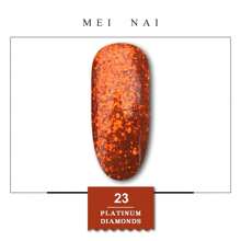 Esmalte de uñas de platino con diamantes Miss Comoy de 15ML, nuevo modelo popular de 2025, el tamaño de los destellos de purpurina hace un degradado de color brillante, se necesita lámpara de secado de luz ultravioleta, manualidades de uñas, pegamento de uñas comúnmente usado en salones de uñas
