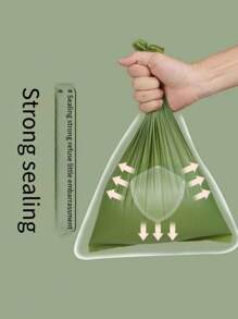 宠物垃圾袋分配器套件，1.5mil 狗屎袋，密封性强，抗撕裂，短系带款式，无味，重型 - 彩色 - 查看 10