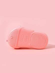 Lindas zapatillas para interiores y exteriores de verano con estampado de conejo antideslizante y de dibujos animados para niñas