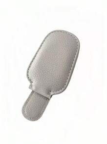 1pc Universal Car Sun Visor Glasses Clip, PVC Material, Car Glasses Holder, Interior Accessory, Eyewear Storage Rack - Multicolor - View 12