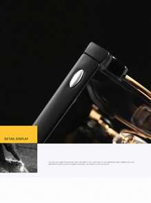 1 副男女通用 PC 半框纯色透明眼镜，时尚透明镜片，适合日常办公和阅读 - 無色 - 查看 6