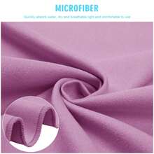 Poncho de surf, toalla poncho, poncho con capucha de microfibra, bata de playa para cambiarse, toalla de playa poncho para adultos - Multicolor - Ver 5