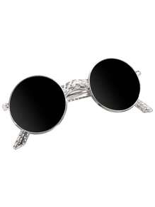 1个太阳镜装饰发夹，趣味独特风格发夹爪夹发卡，发夹，发卡，学生用品，发饰，头部饰品，女士发饰