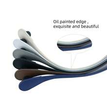 1 Set New Flat Slim PU Leather O-Shaped Handle, Shoulder Strap, Handbag Strap, Waist Belt Accessories - Multicolor - View 7