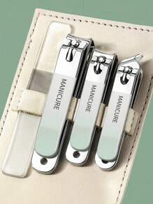 Bộ dụng cụ làm móng tay bằng thép không gỉ, Bộ dụng cụ làm đẹp cầm tay Bộ dụng cụ chải chuốt chuyên nghiệp, Bộ dụng cụ làm móng du lịch cho nam và nữ - Nhiều màu - Xem 14