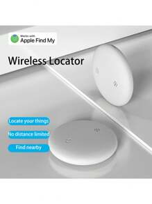 GPS Smart Anti-Lost Locator - MFi Certified, Real-Time Tracking, No Installation Required, Suitable For Pets, Bags, Luggage, Bicycles, Cars, Compatible With IOS "Find My" App, Carefree Anti-Lost (IOS Only)