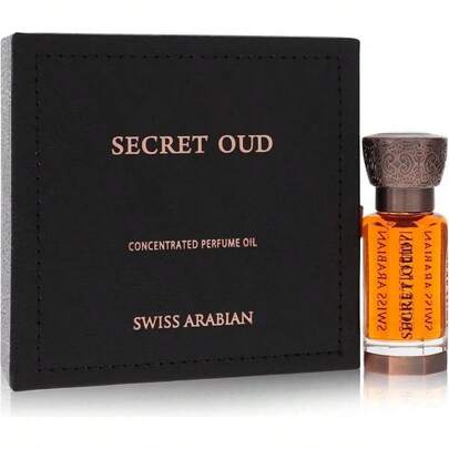 Swiss Arabian Secret Oud By Swiss Arabian Concentrated Perfume Oil (Unisex) .4 Oz For Men