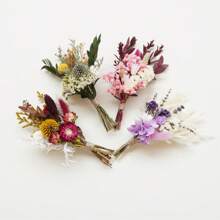 Mini profumo di fiori secchi, profumo da centro tavola per matrimonio bohémien, profumo di boccioli di fiori in bottiglia, regali, decorazioni per la casa, mini profumo di pampas per compleanni, lauree, autunno e decorazioni autunnali