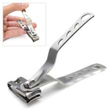 1pc 360° Rotating Stainless Steel Nail Clipper Set With Nail Clippers Tool