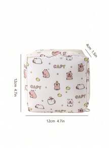Sanitary Napkin Storage Bag, Portable Cosmetic Lipstick Bag, Cosmetic Lipstick Bag, Large Capacity Waterproof Cartoon Design, Coin Purse, Girl Cash Bag, Waterproof Cloth For Storage Of Sanitary Napkins And Pads, School Supplies Travel Necessities Makeup Bag, Holiday Necessities Makeup Bag, Makeup Bag, Makeup Bag, Makeup Storage, Travel Headset Replacement Storage Bag, Bedroom Accessories, Are Necessities For Girls To Go Out Makeup Travel Toiletry Organizer Essentials Gifts Storage Zipper Accessories Nail