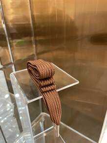 2.2 厘米宽，130 厘米长金属头鞋带，纯色百搭鞋带/裤子拉绳，男女通用，适用于运动鞋、帆布鞋、靴子 - 130cm - 查看 10